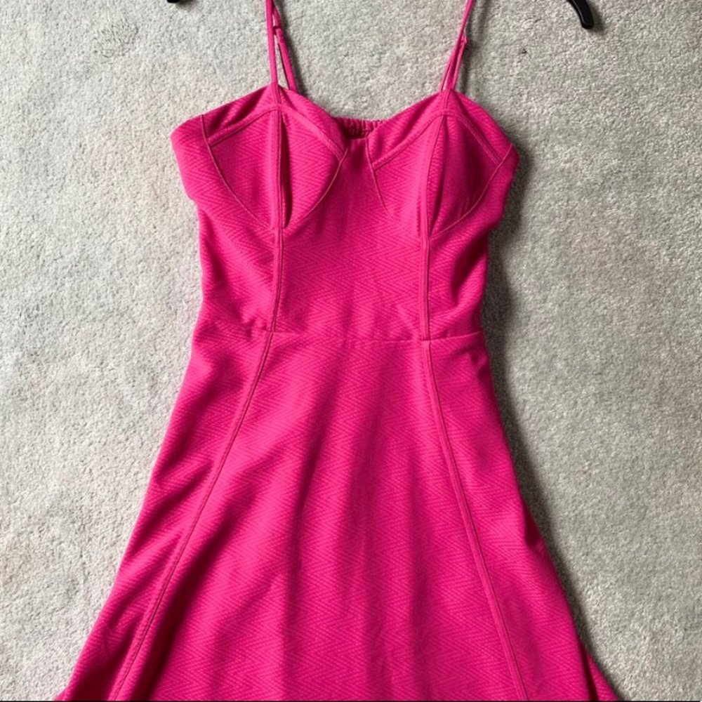 kohl’s/candie’s dark pink dress